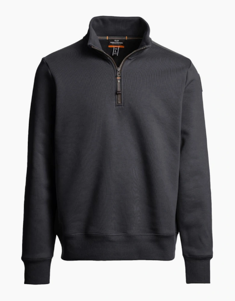 Parajumpers Broad Peak Quarter Zip sweatshirt 0736 Phantom