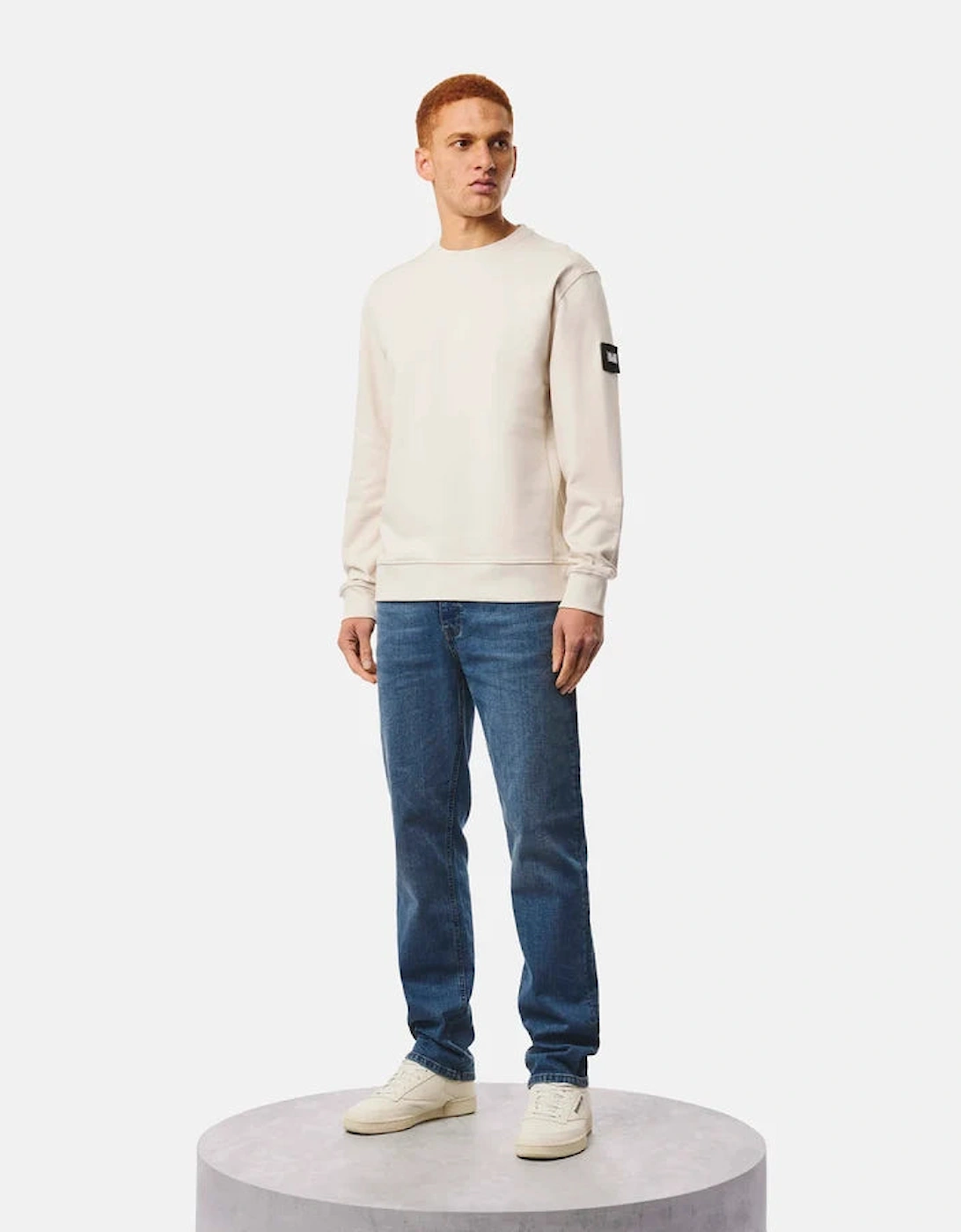 Weekend Offender Thunder Sweatshirt - Calcium
