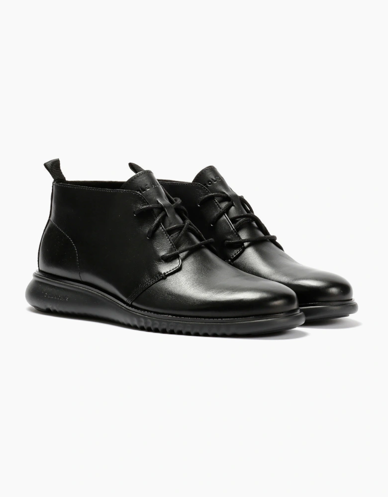 Cole Haan 2.Zerogrand Leather Men's Black Chukka Boots