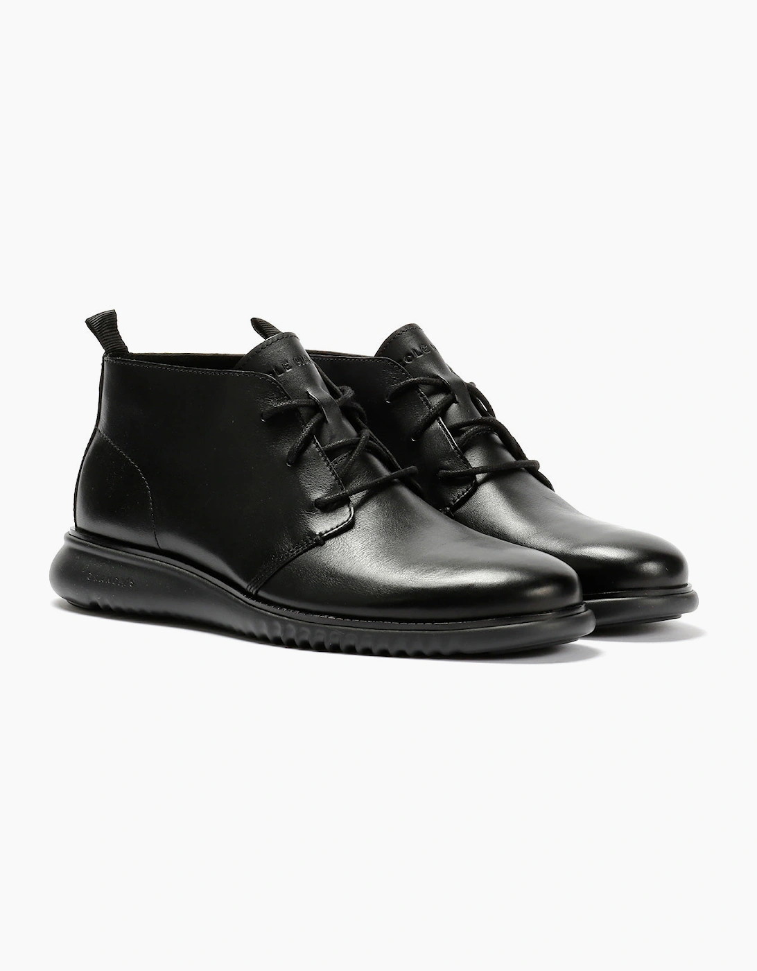 Cole Haan 2.Zerogrand Leather Men's Black Chukka Boots