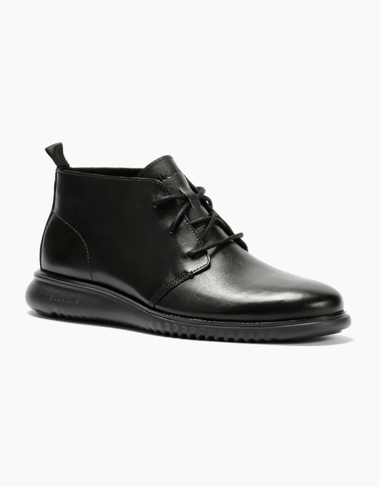 Cole Haan 2.Zerogrand Leather Men's Black Chukka Boots