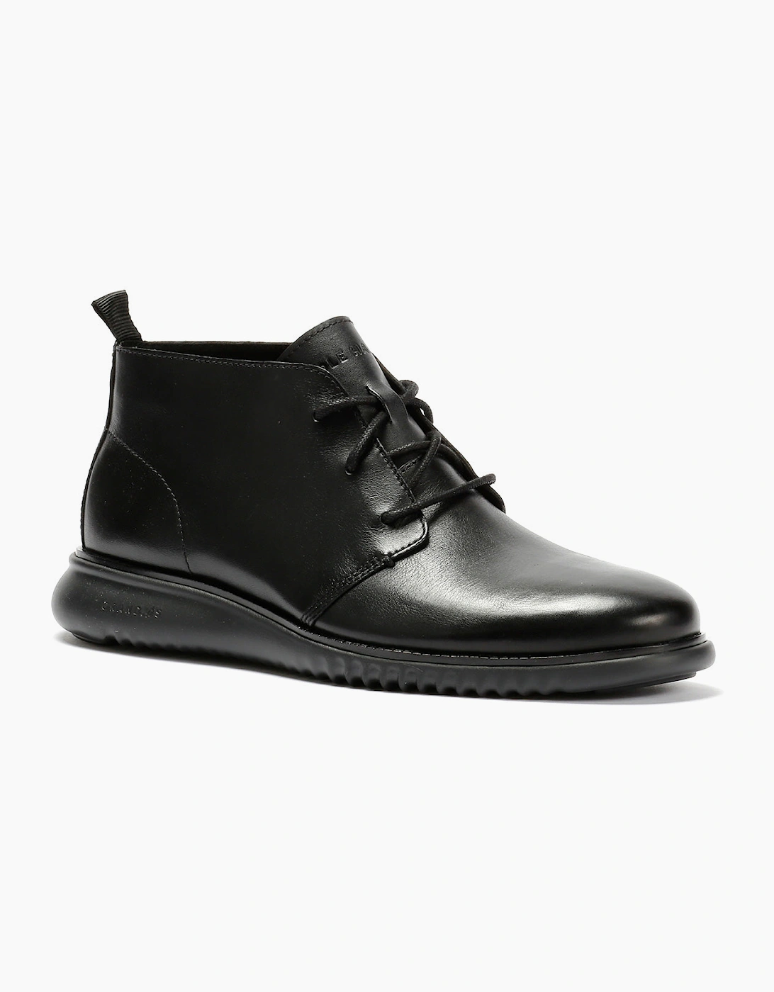Cole Haan 2.Zerogrand Leather Men's Black Chukka Boots
