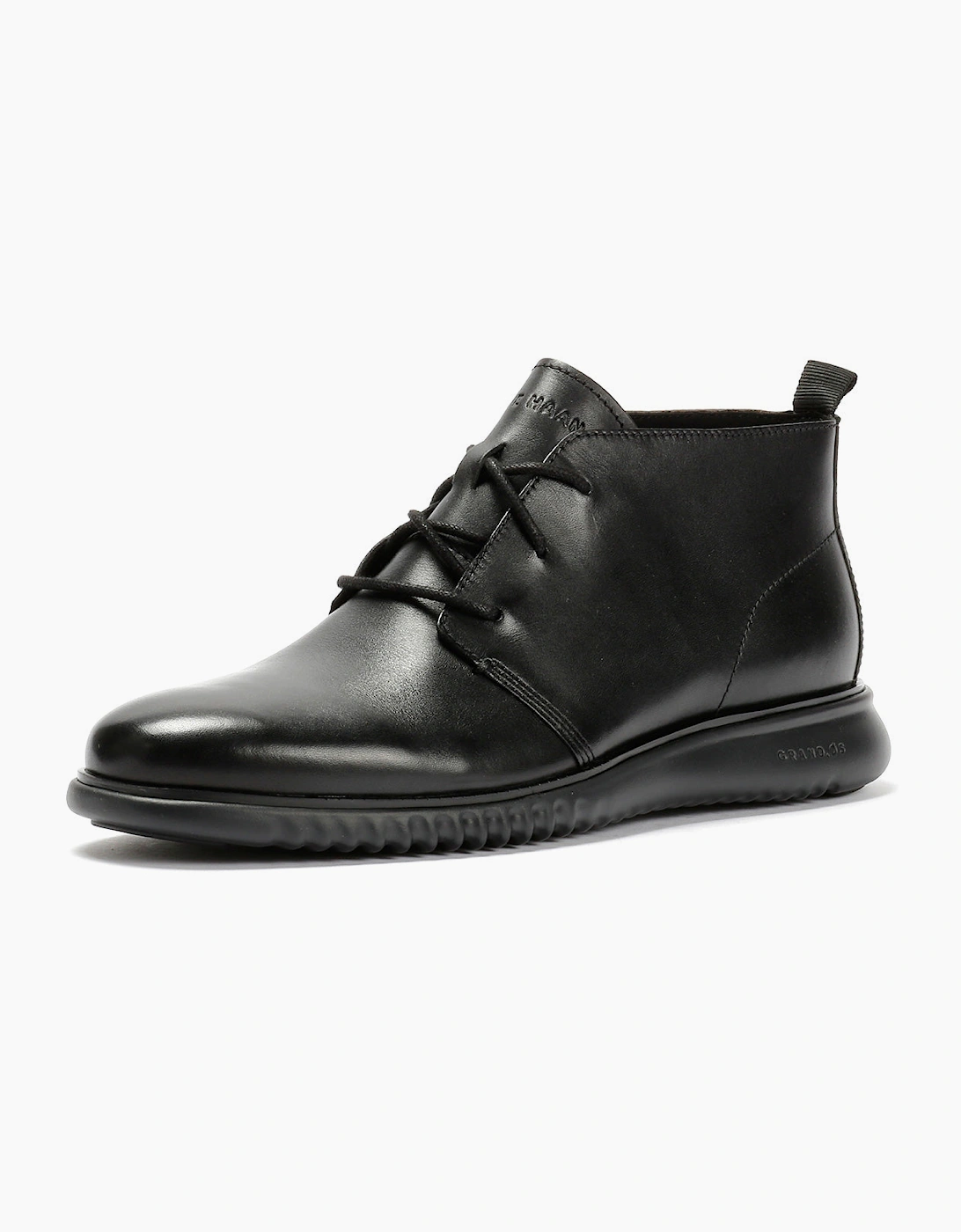 Cole Haan 2.Zerogrand Leather Men's Black Chukka Boots