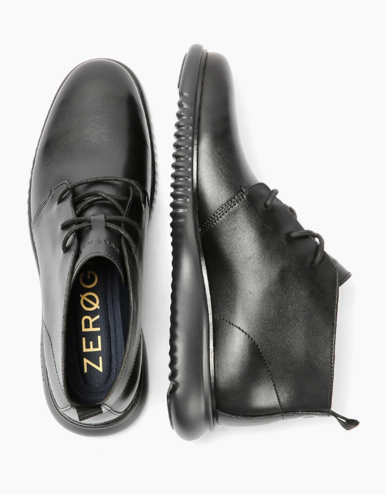 Cole Haan 2.Zerogrand Leather Men's Black Chukka Boots