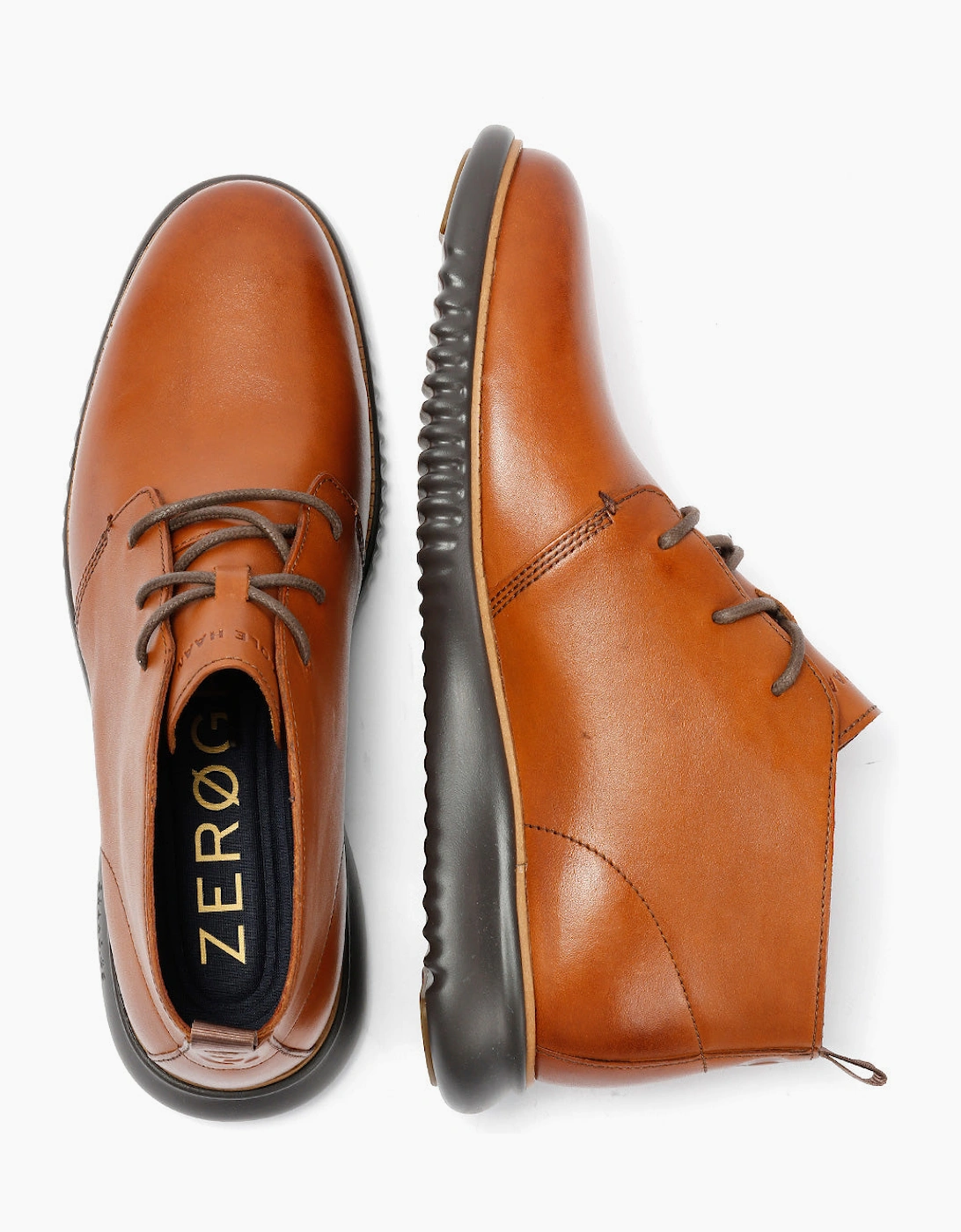 Cole Haan 2.Zerogrand British Tan Leather Men's Chukka Boots