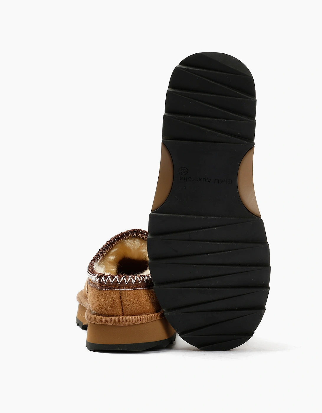 Emu Australia Sharky Scuff Suede Women's Chestnut Slippers