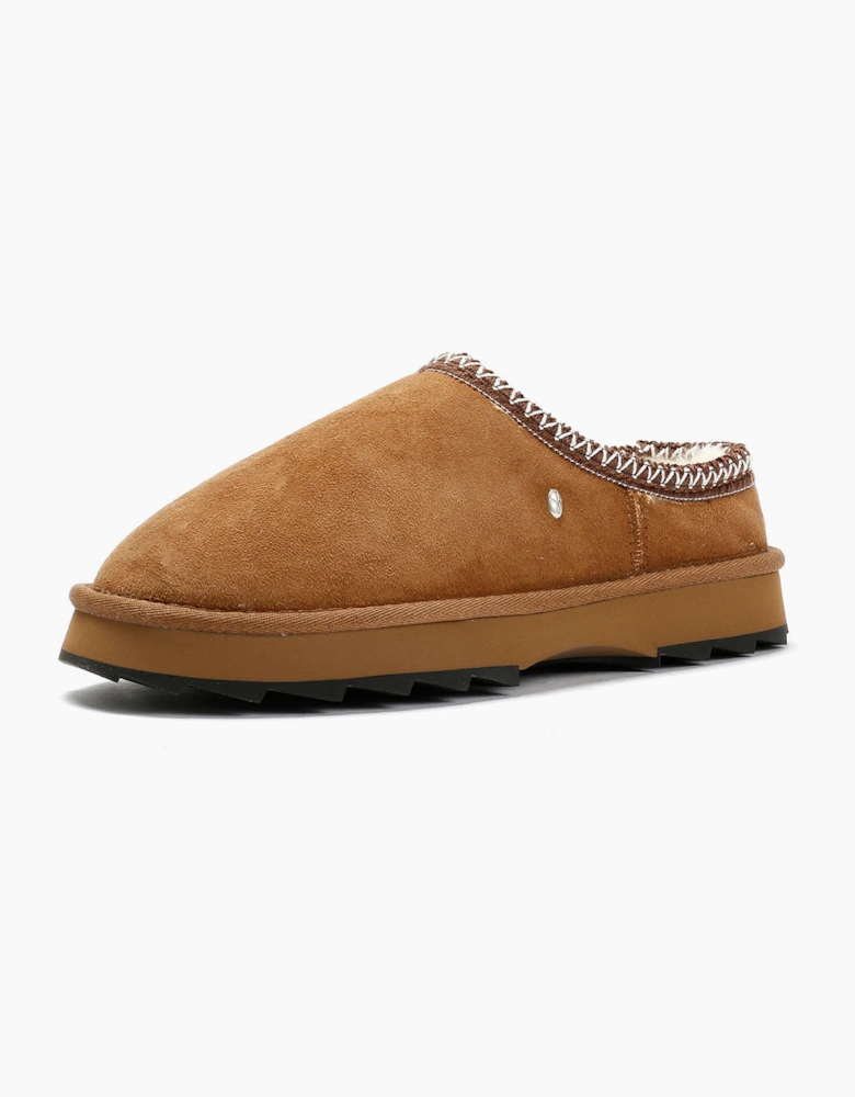 Emu Australia Sharky Scuff Suede Women's Chestnut Slippers
