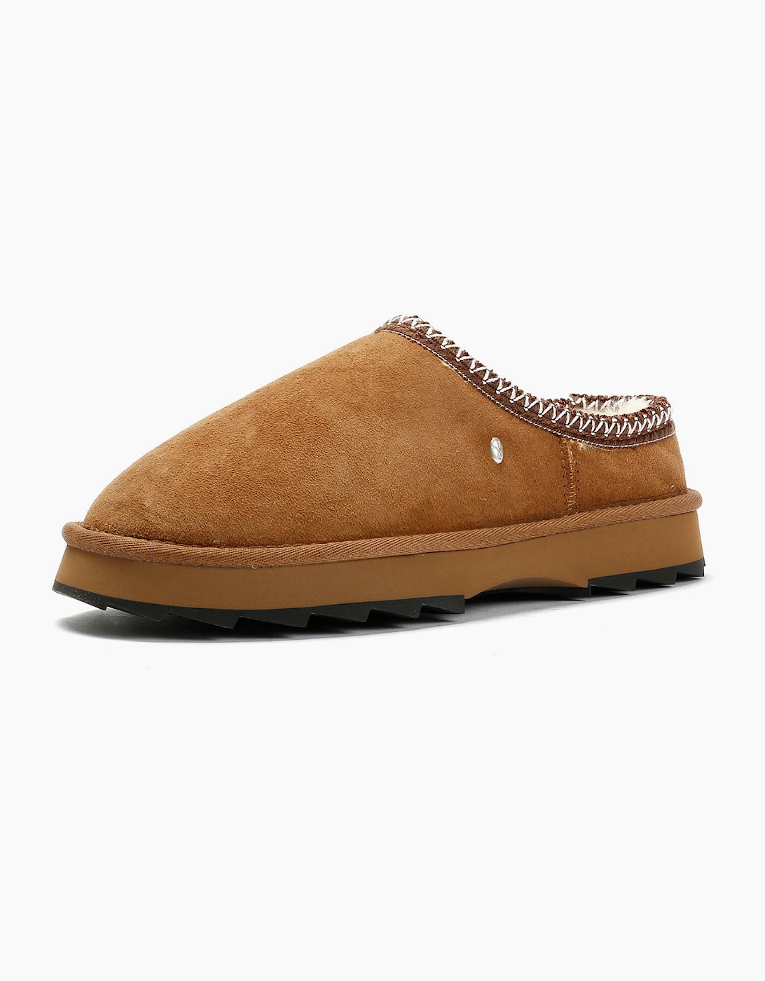 Emu Australia Sharky Scuff Suede Women's Chestnut Slippers
