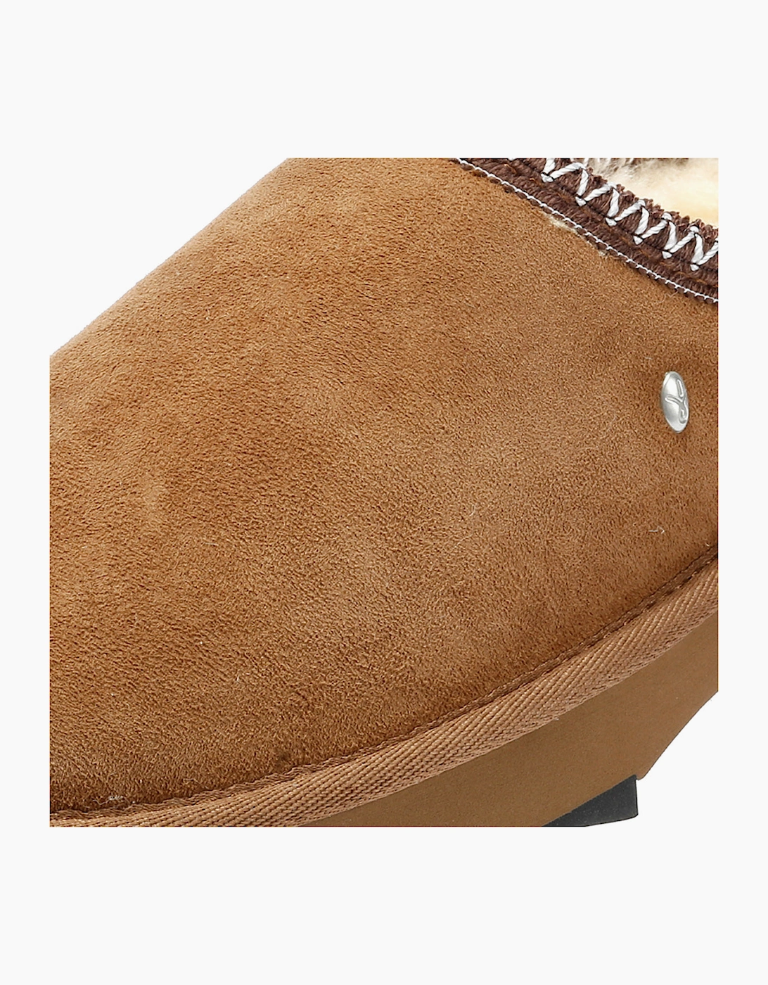 Emu Australia Sharky Scuff Suede Women's Chestnut Slippers