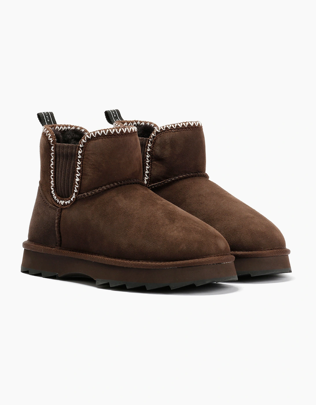Emu Women's Brown Australia Higgie Suede Chocolate Boots - Size 6