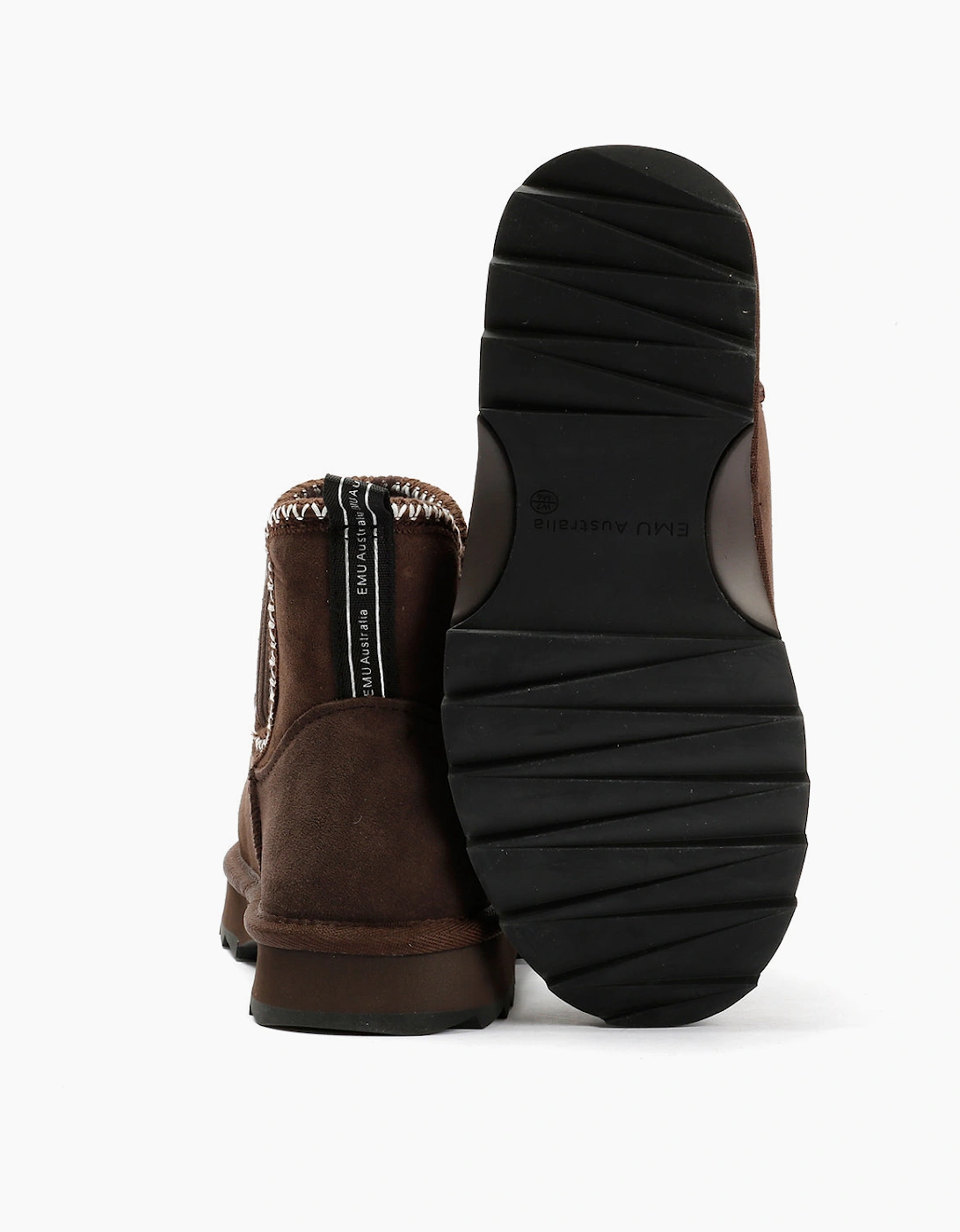 Emu Australia Higgie Suede Women's Chocolate Boots