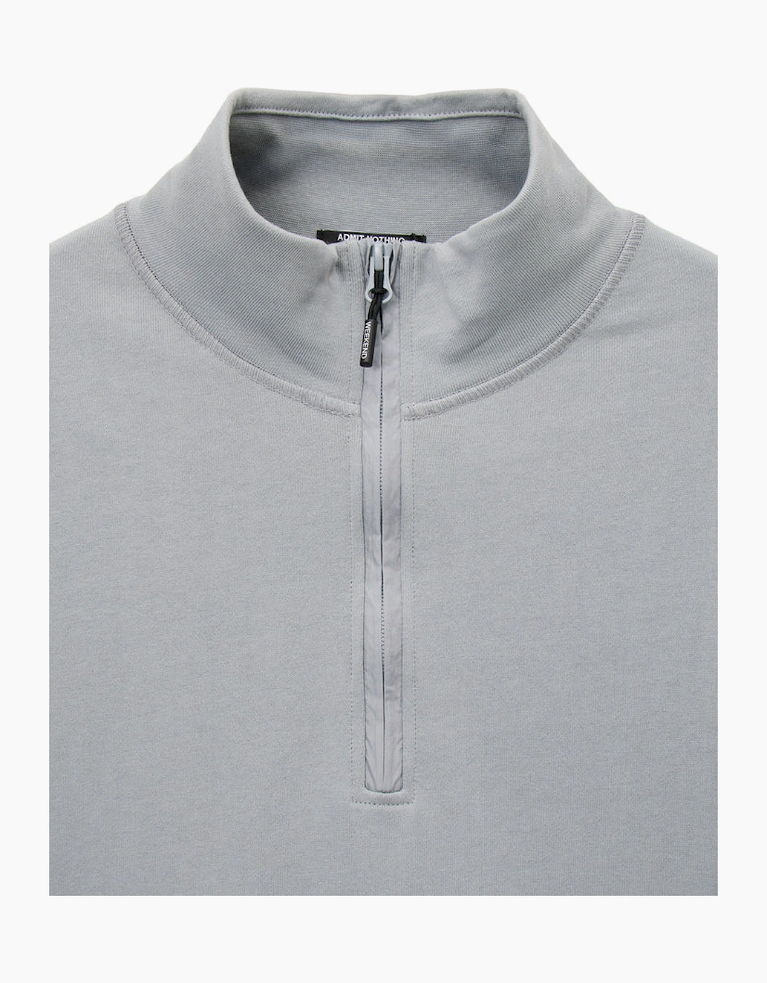 Weekend Offender Kraviz 1/4 Zip - Smokey Grey