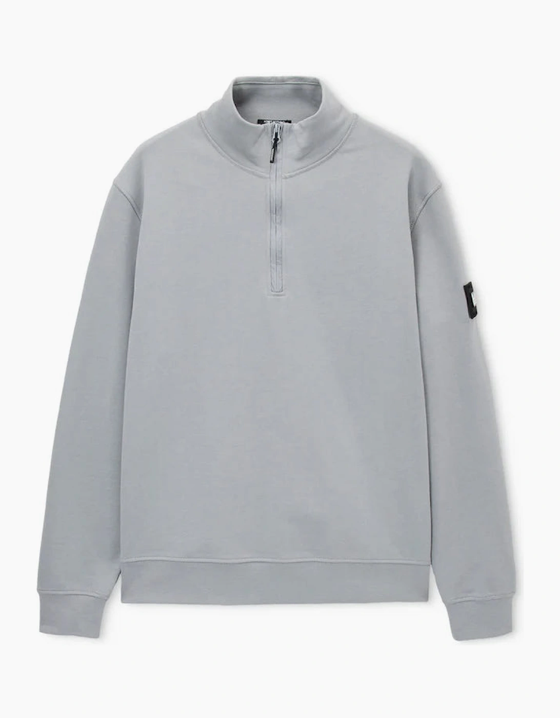 Weekend Offender Kraviz 1/4 Zip - Smokey Grey