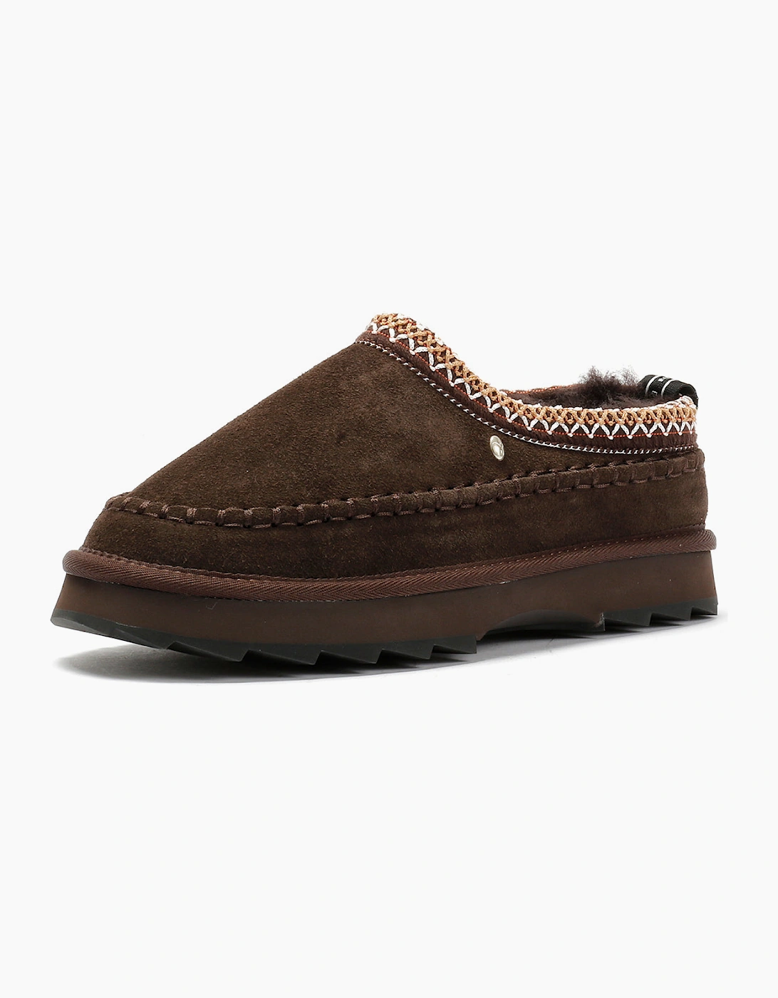 Emu Australia Sharky Adventure Scuff Suede Women's Chocolate Slippers