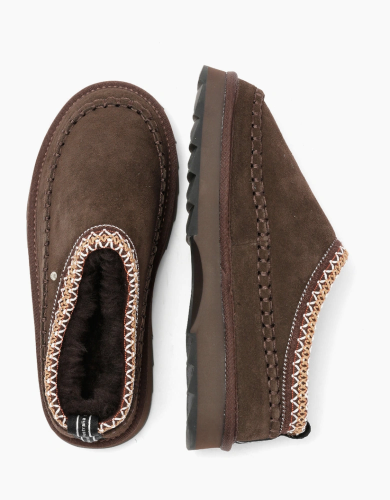 Emu Australia Sharky Adventure Scuff Suede Women's Chocolate Slippers