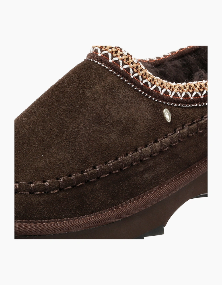Emu Australia Sharky Adventure Scuff Suede Women's Chocolate Slippers
