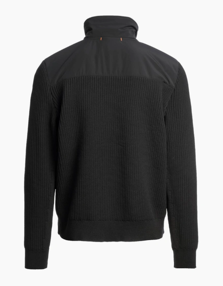 Parajumpers Steel River Hybrid Knit 0541 Black