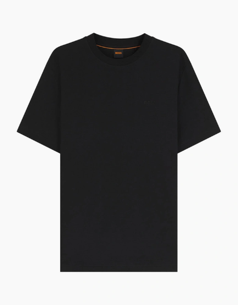 BOSS Orange Te Interlock T-Shirt 001 Black