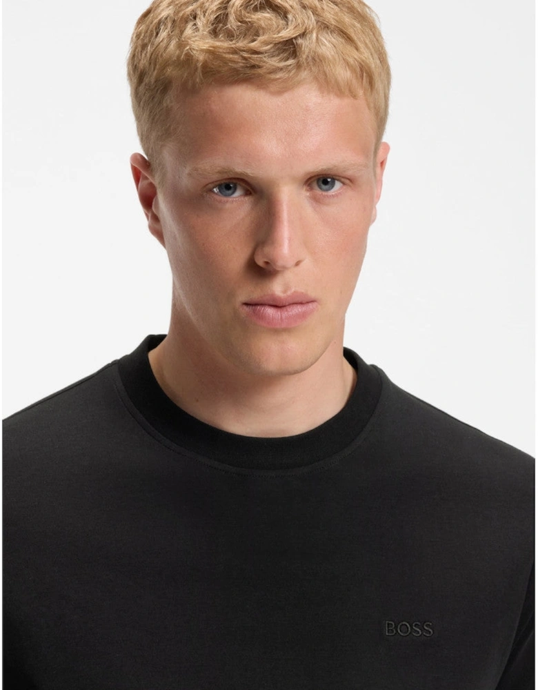 BOSS Orange Te Interlock T-Shirt 001 Black