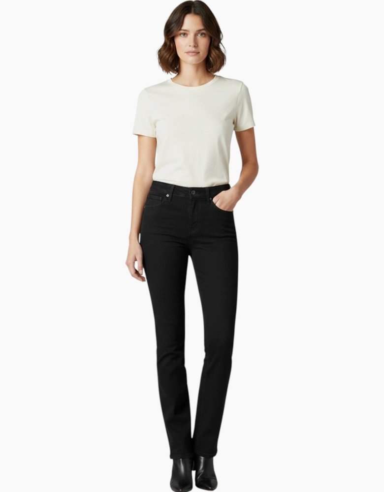 LEVI'S Womens Denim Jeans Levi Super Slim Casual Plain Stretch Black Levis Pant