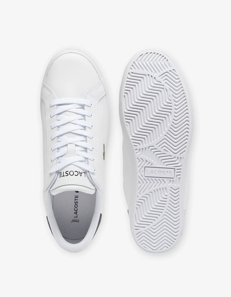 Lacoste Powercourt Leather Trainers