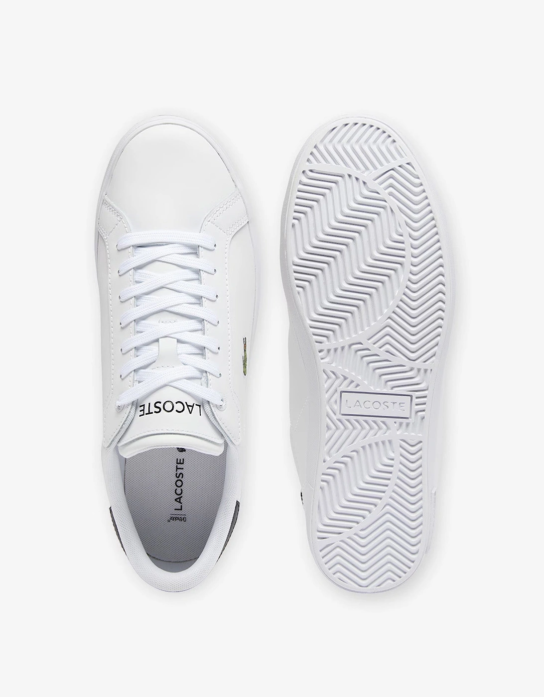Lacoste Powercourt Leather Trainers