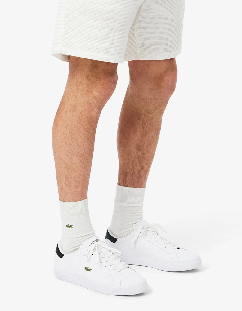 Lacoste Powercourt Leather Trainers