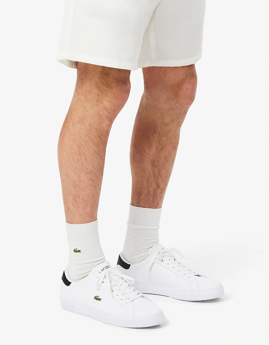 Lacoste Powercourt Leather Trainers