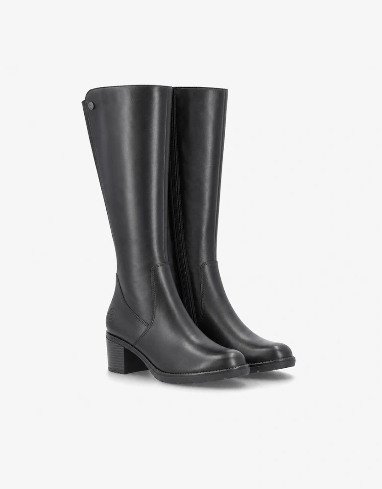 Remonte D2A78 Womens Tall Boots Black