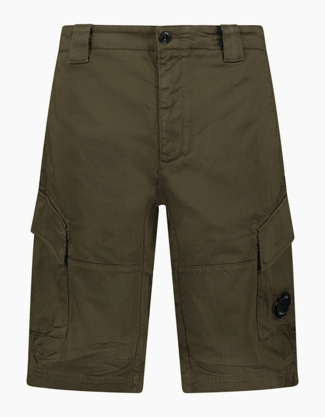 CP Company Bermuda Cargo Lens Shorts Ivy Green