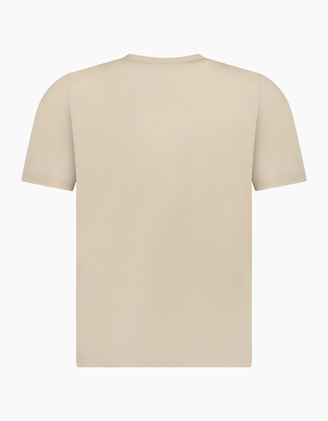 Gran Sasso Pure Cotton T-Shirt in Beige
