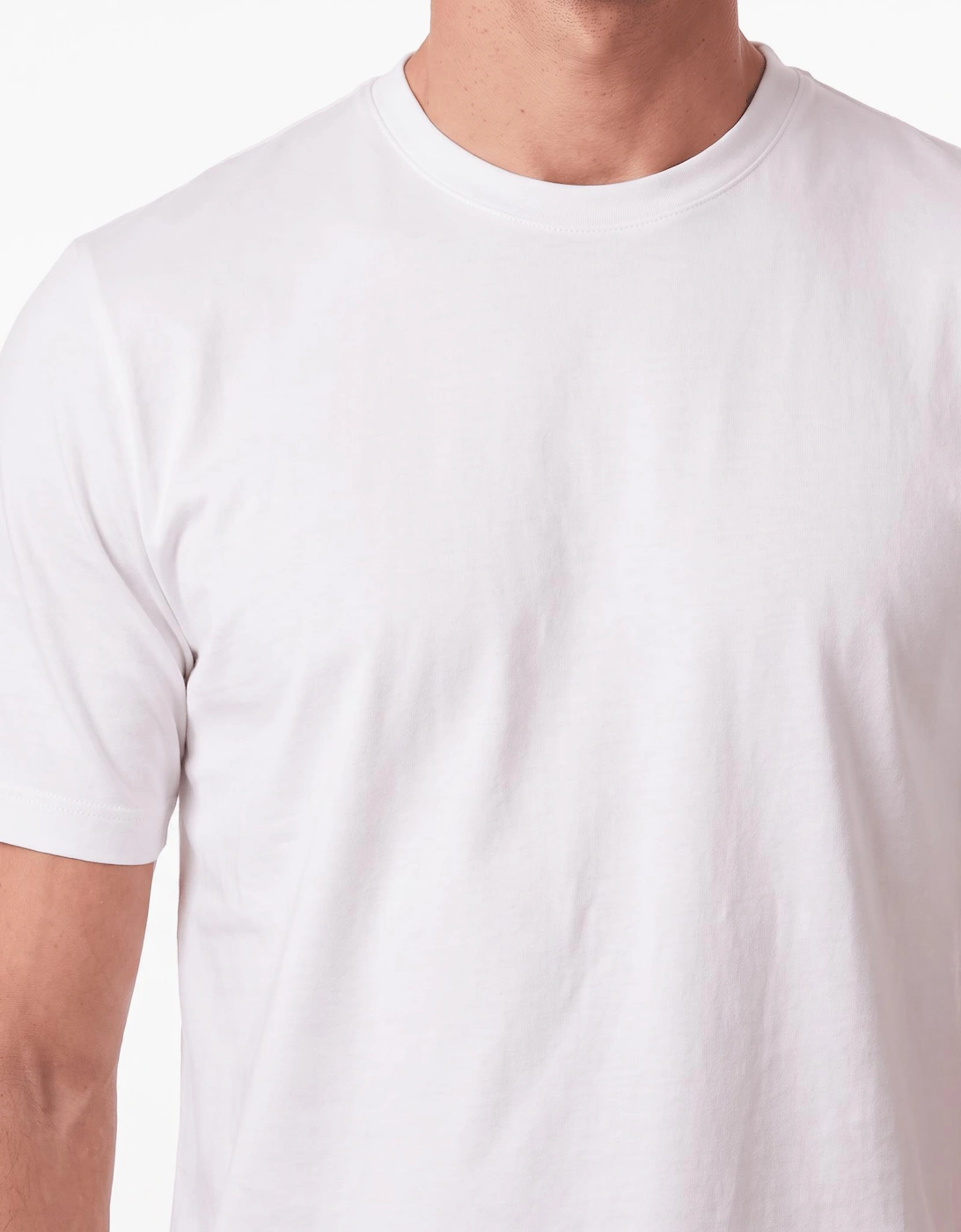 Gran Sasso Pure Cotton T-Shirt in White