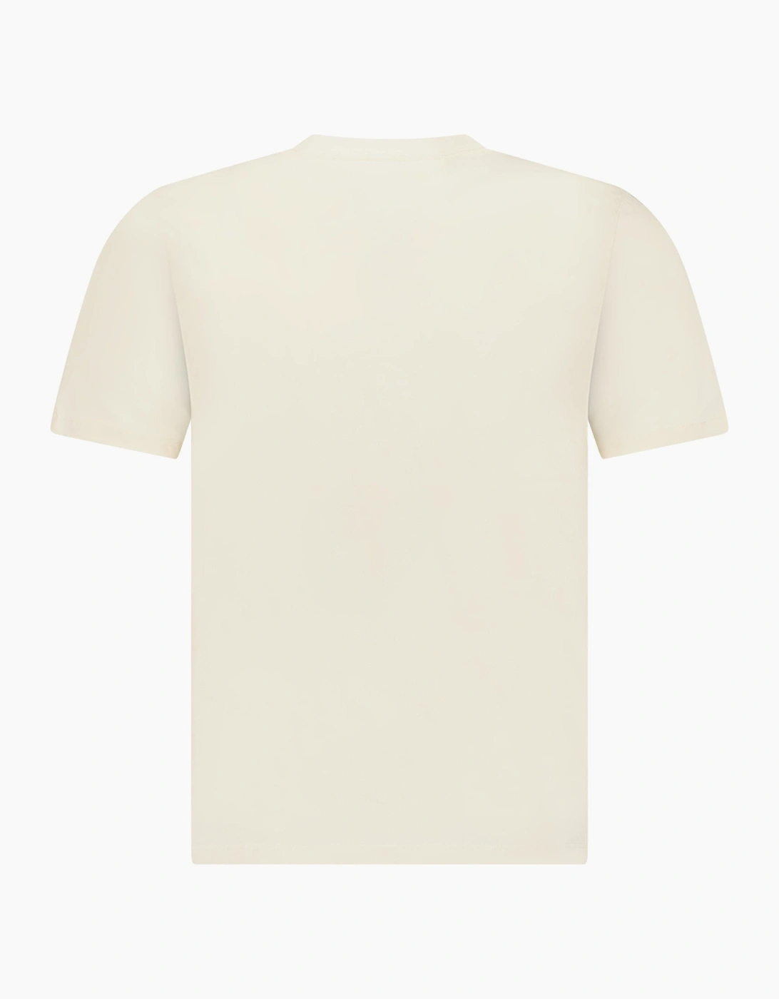 CP Company 30/1 Jersey Short Sleeve Printed T-Shirt in Gauze White