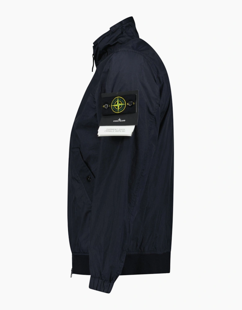 Stone Island Crinkle Reps NY Jacket in Navy Blue