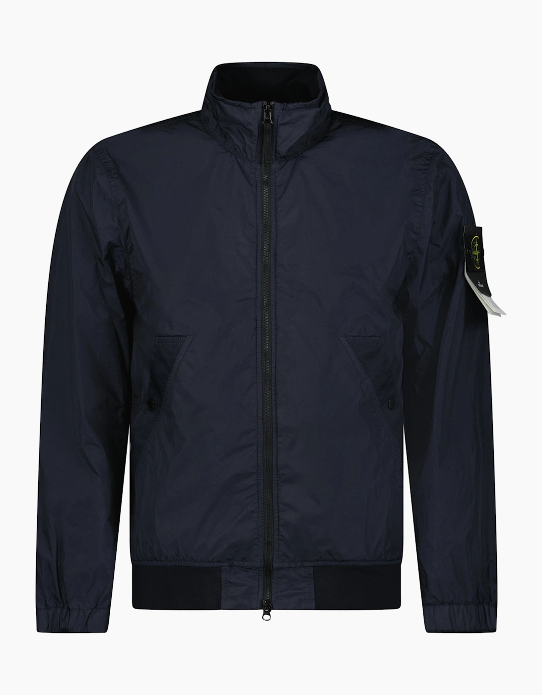 Men's Stone Island Crinkle Reps NY Jacket in Navy Blue - Size: 38/Regular