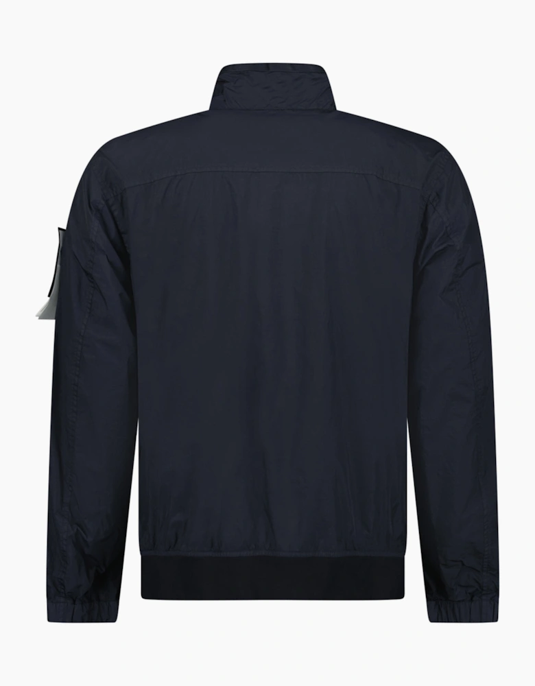 Stone Island Crinkle Reps NY Jacket in Navy Blue
