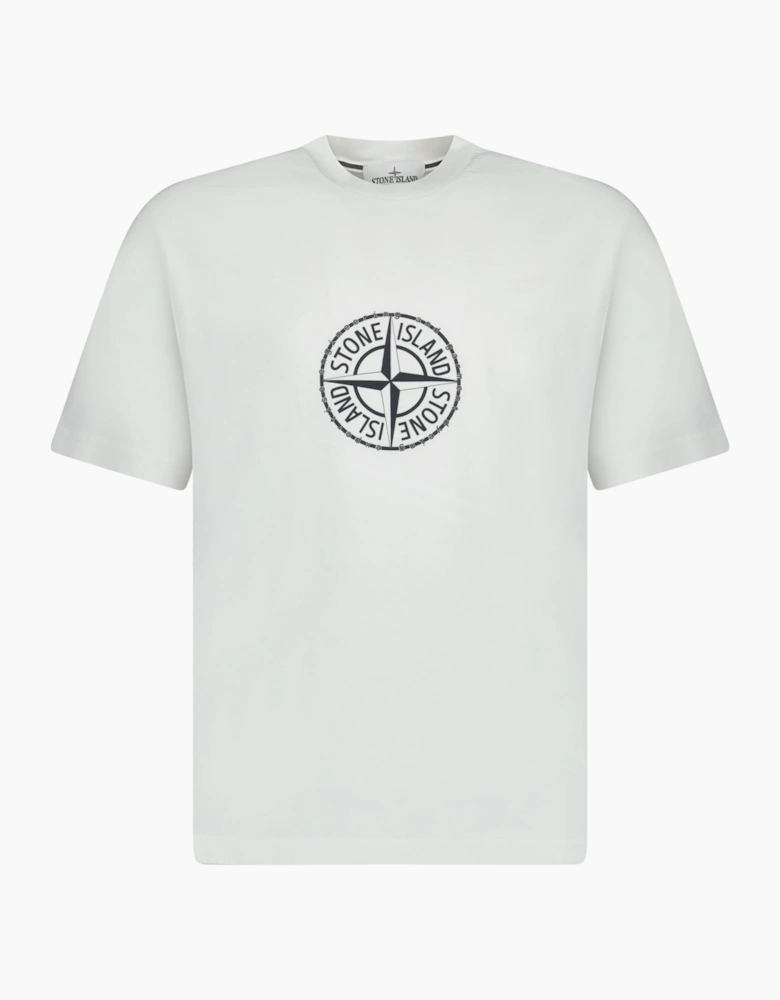 Stone Island Organic Cotton Jersey T-Shirt in White
