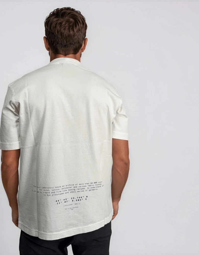 Stone Island Organic Cotton Jersey T-Shirt in White