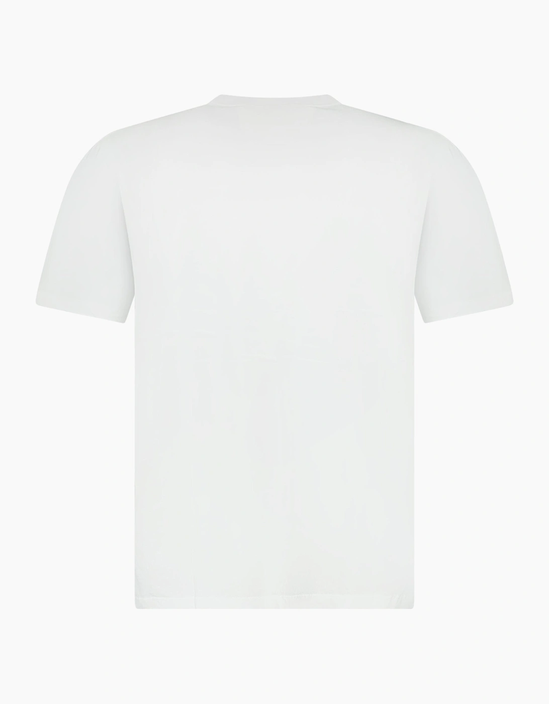 CP Company 30/1 Jersey Short Sleeve Printed T-Shirt in White