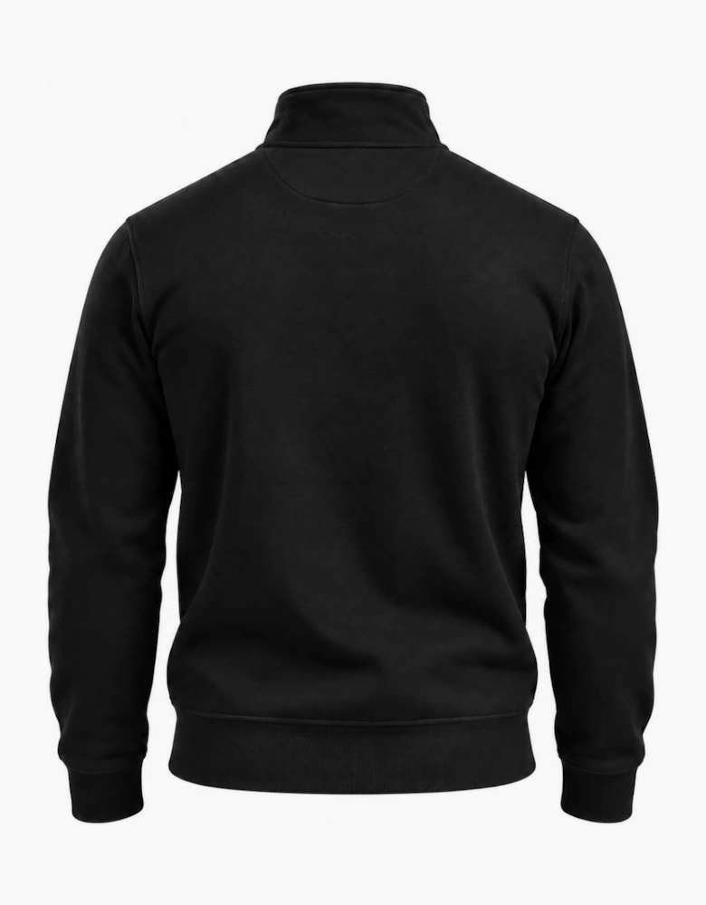 Marshall Artist Marchio 1/4 Zip Sweatshirt Black