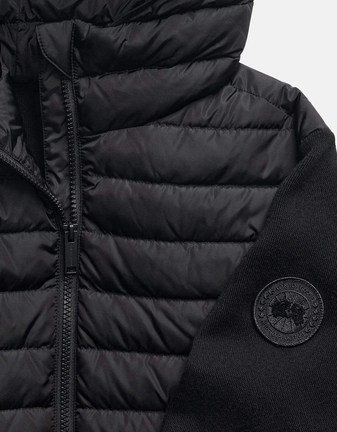 Womens Hybridge Hayes Full Zip Hoody Black