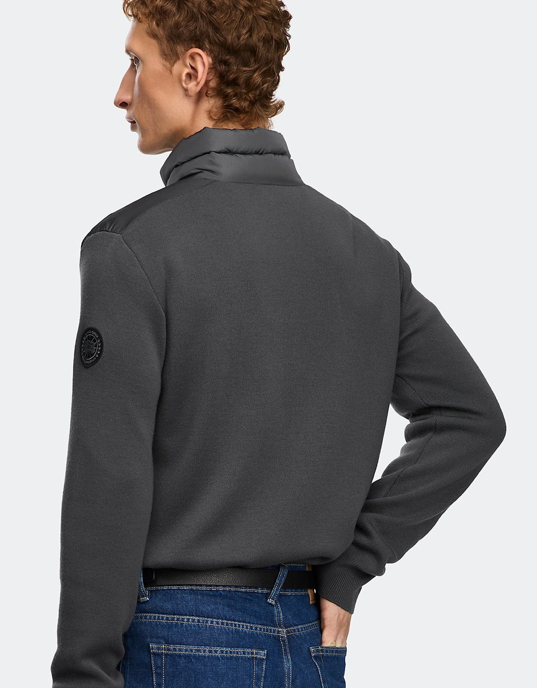 Hybridge Flavio Jacket Black Disc Grey