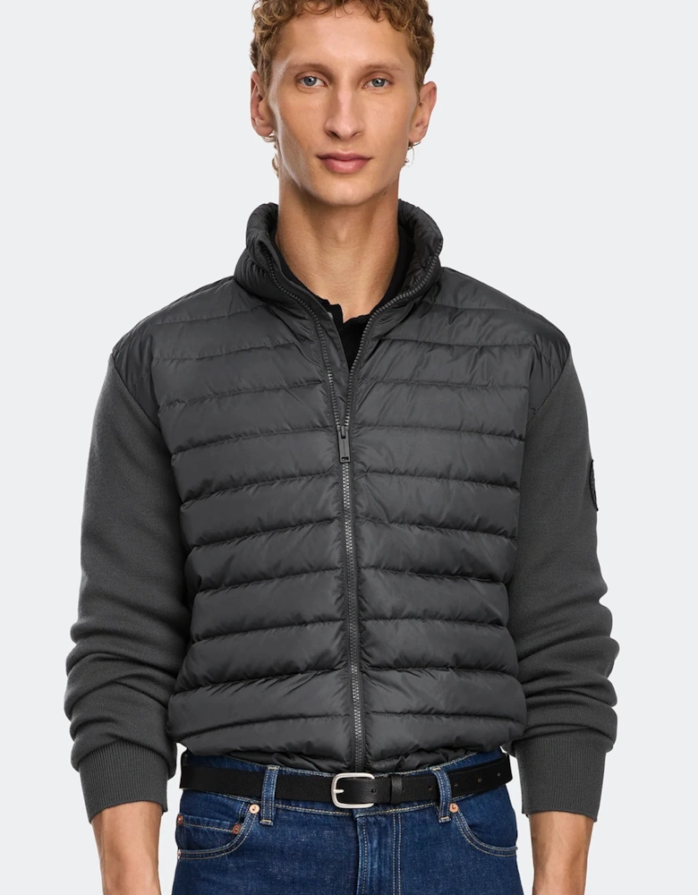 Hybridge Flavio Jacket Black Disc Grey