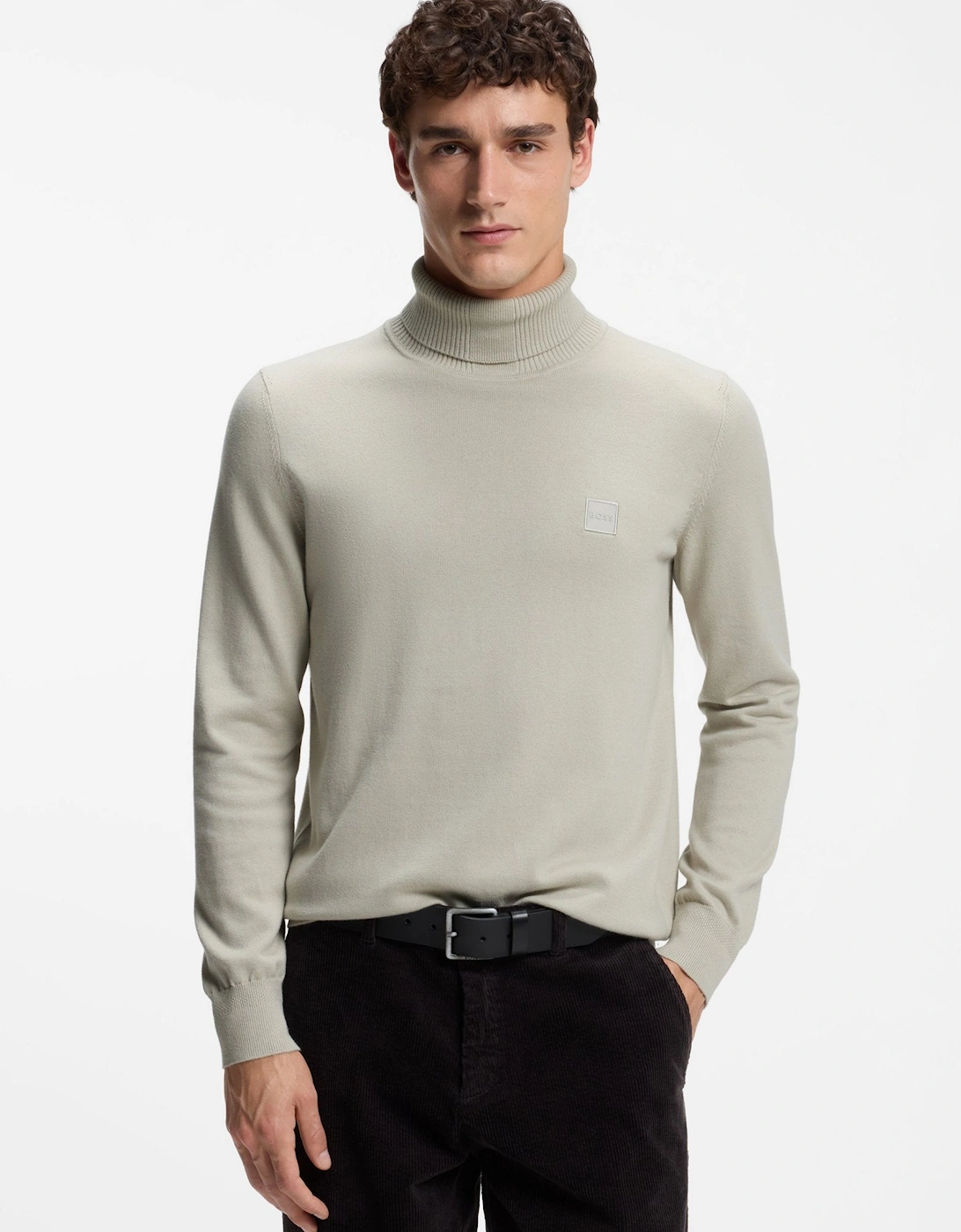 BOSS Orange Akiro S Sweater 271 L Beige