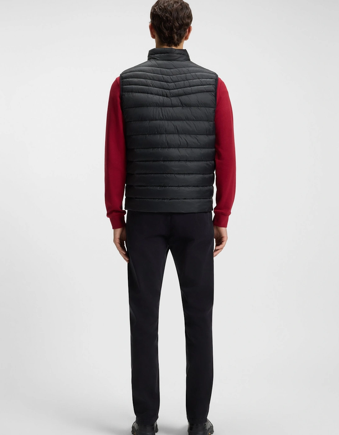 BOSS Orange Odeno2 Gilet 001 Black