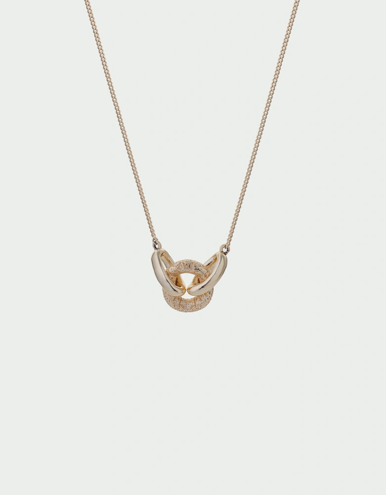Bind Interlocking Pendant Necklace