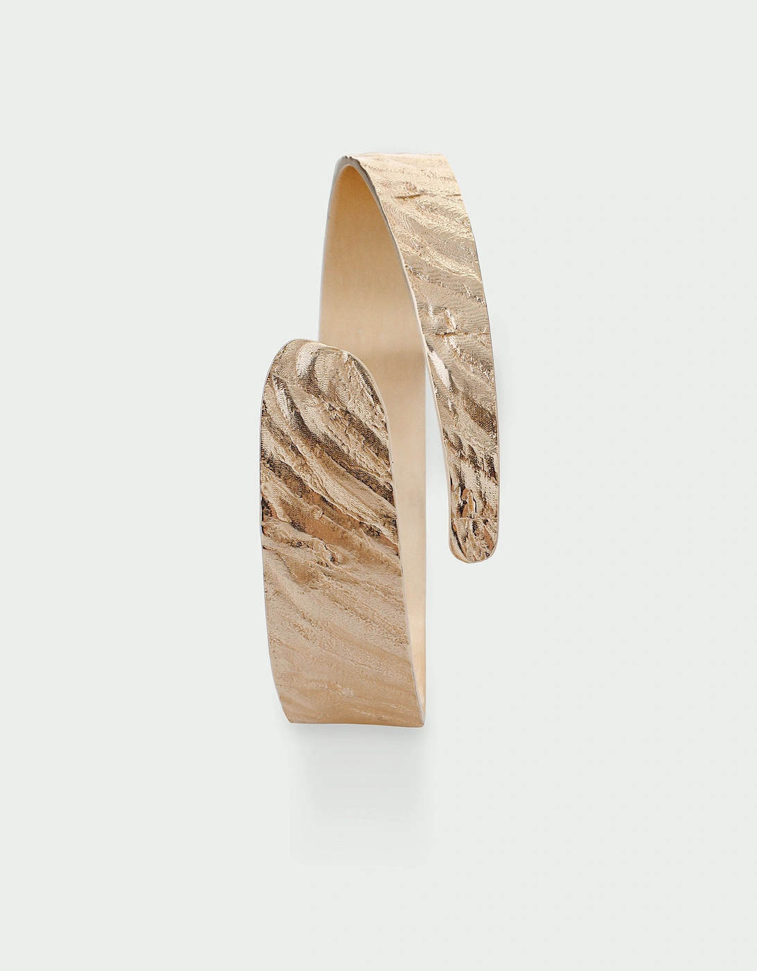 Riva Ripple Textured Wrap Bangle