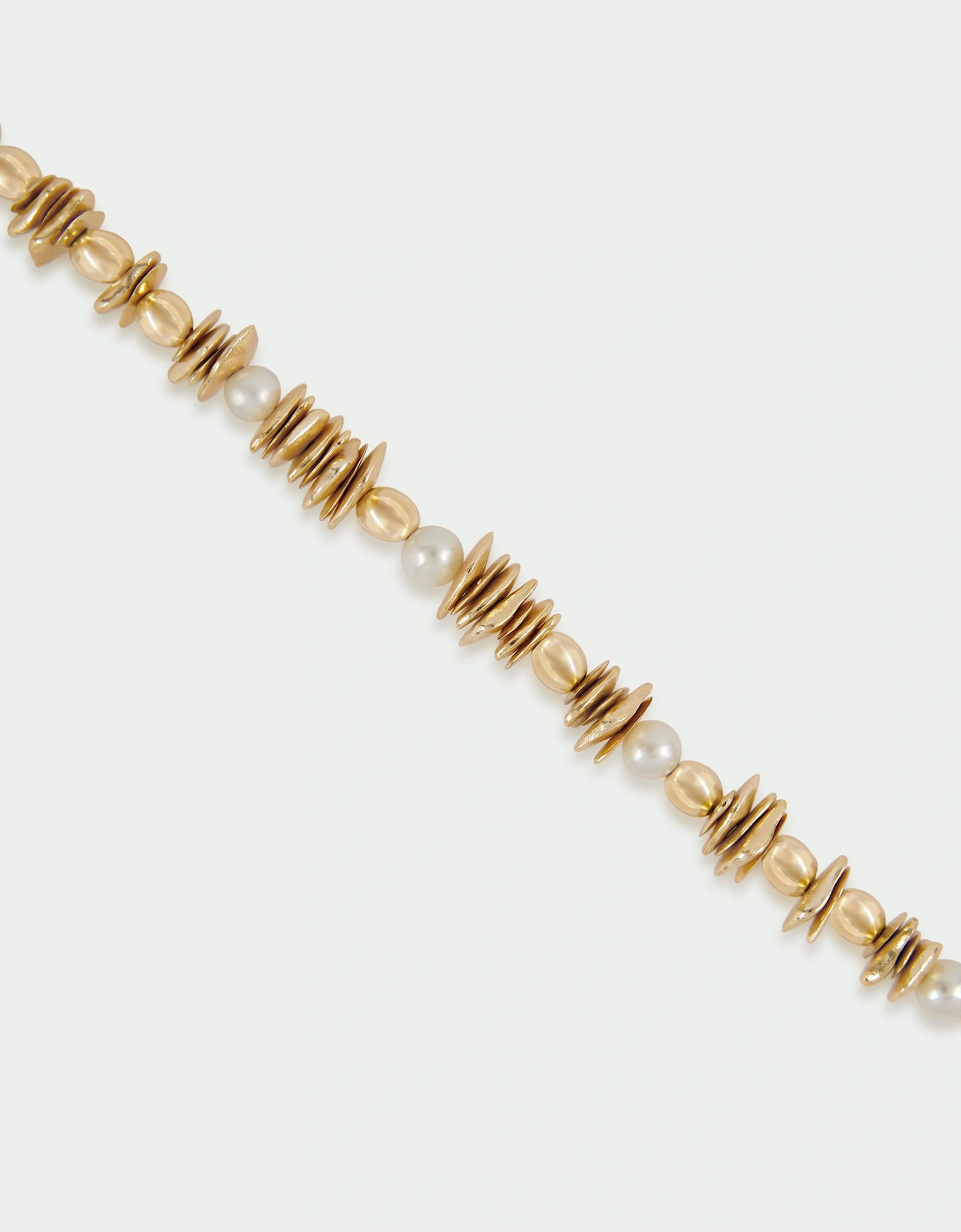 Row Multi Bead Freshwater Pearl Bracelet