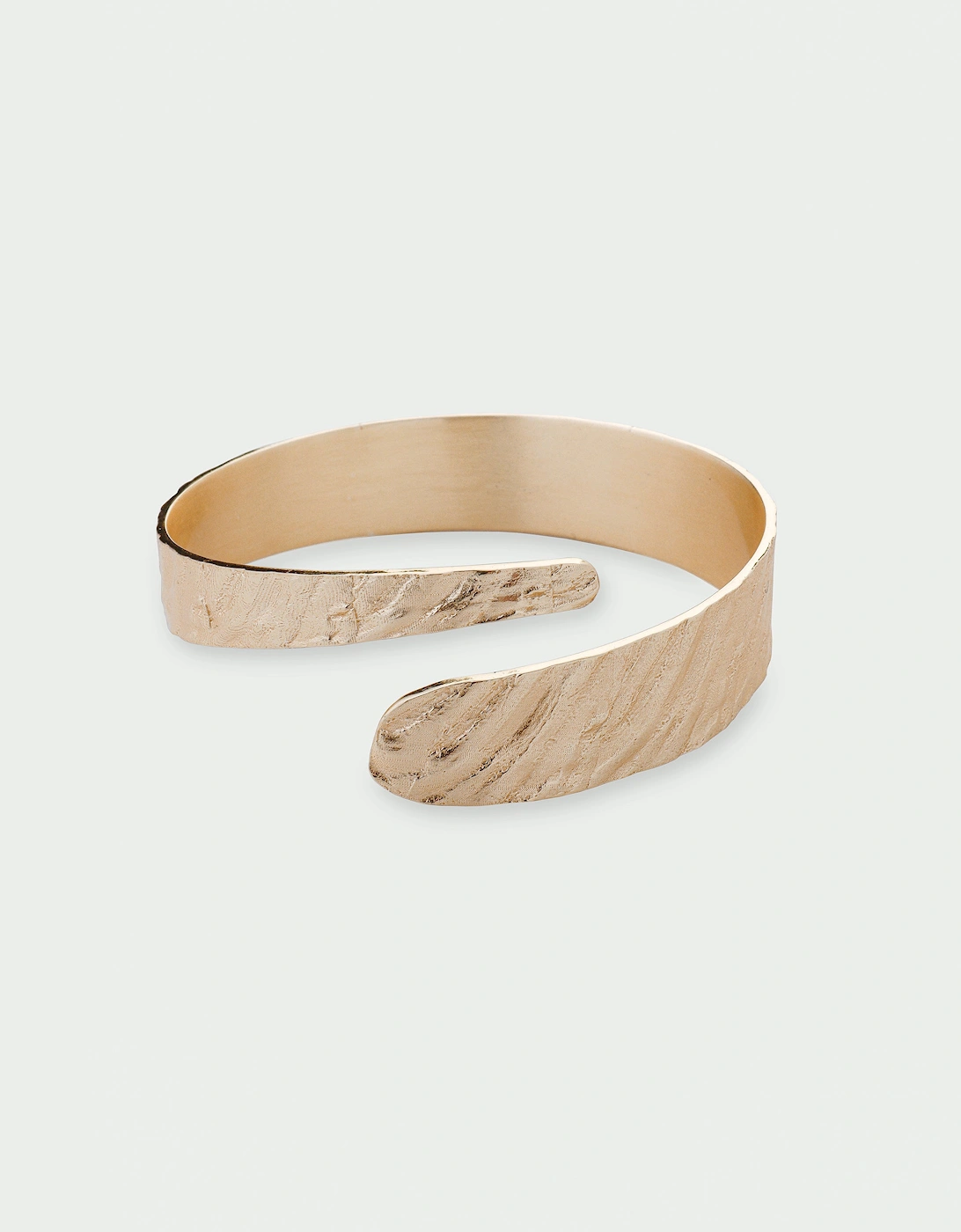 Riva Ripple Textured Wrap Bangle