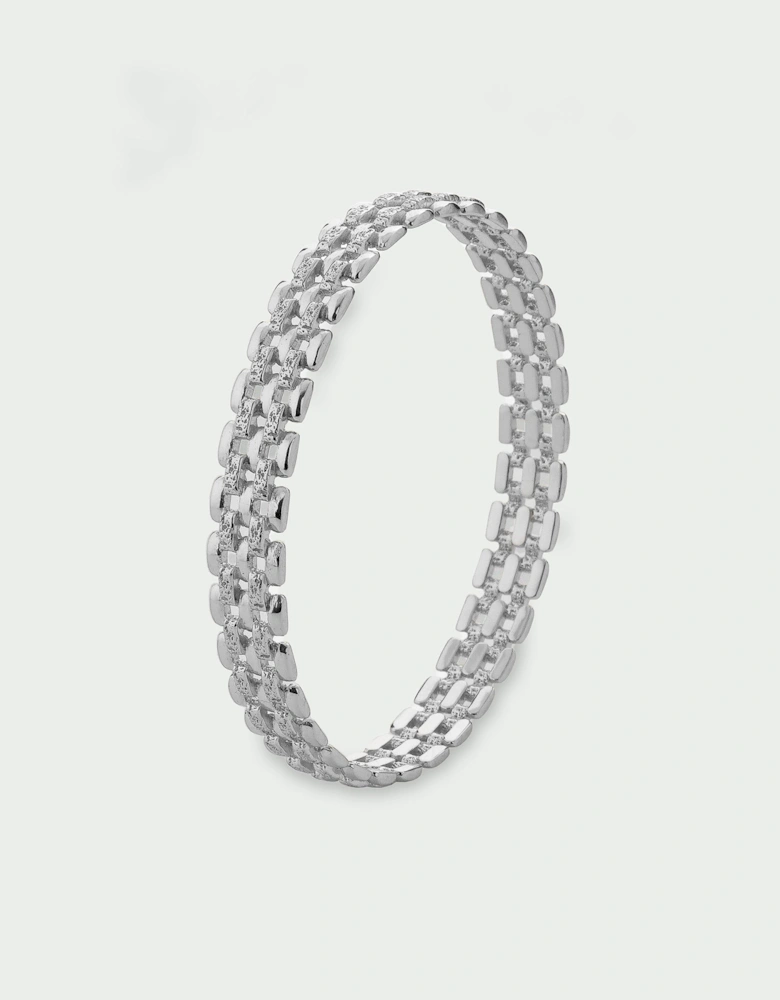 Form Woven Chain Bangle
